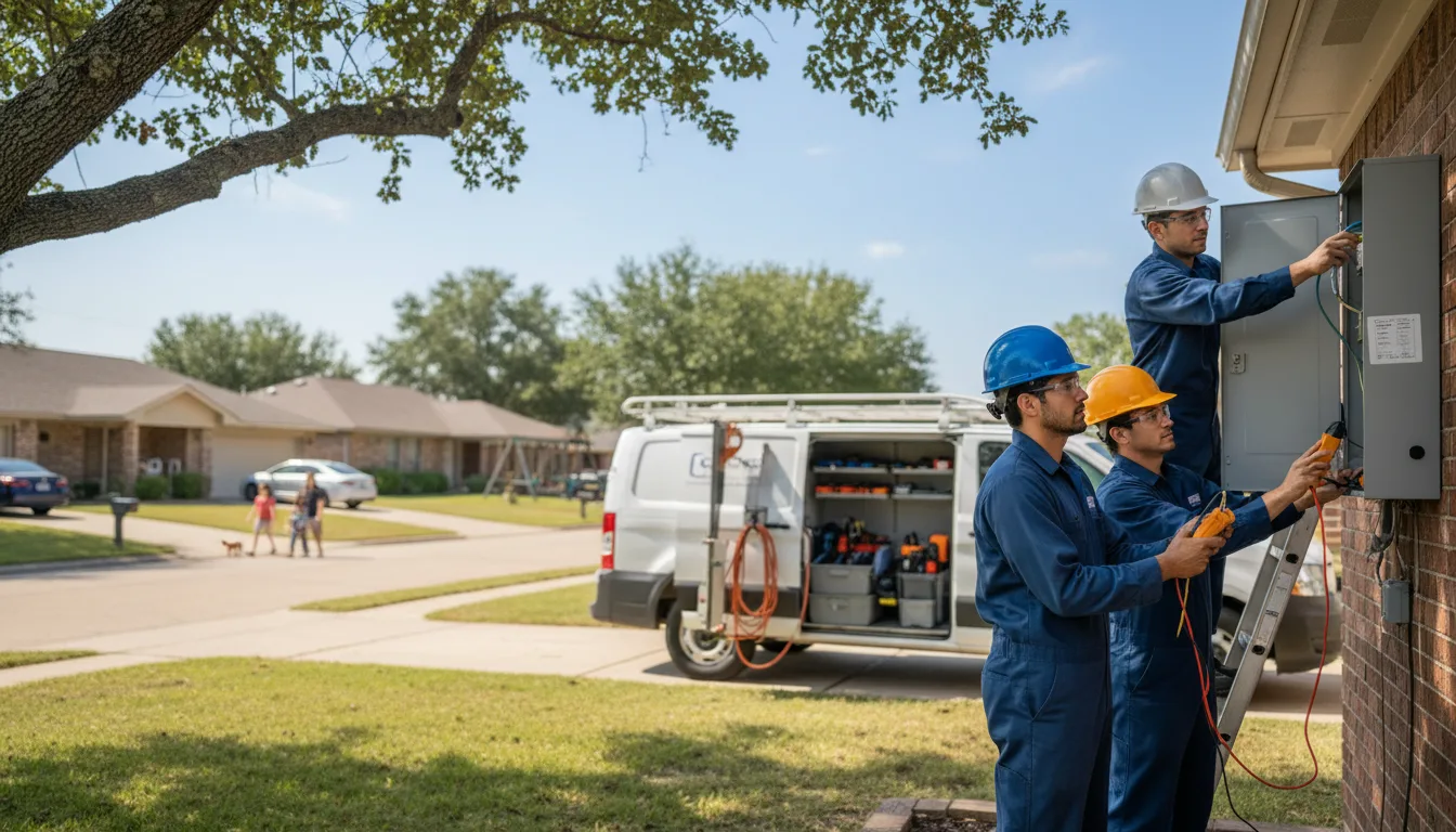 Certified electrician providing emergency electrical services in Jones, MI